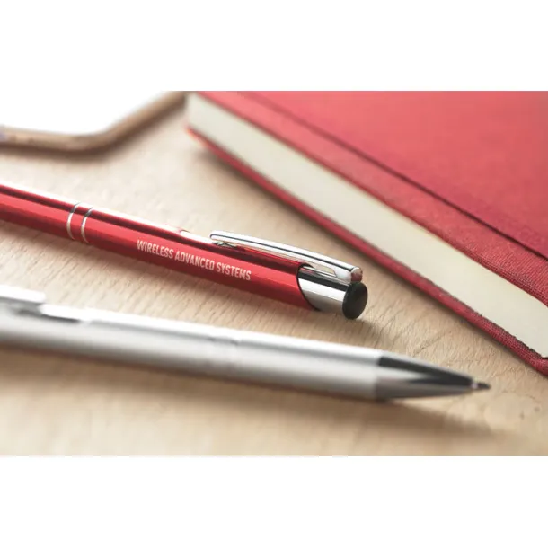 BERN Push button pen Titanium
