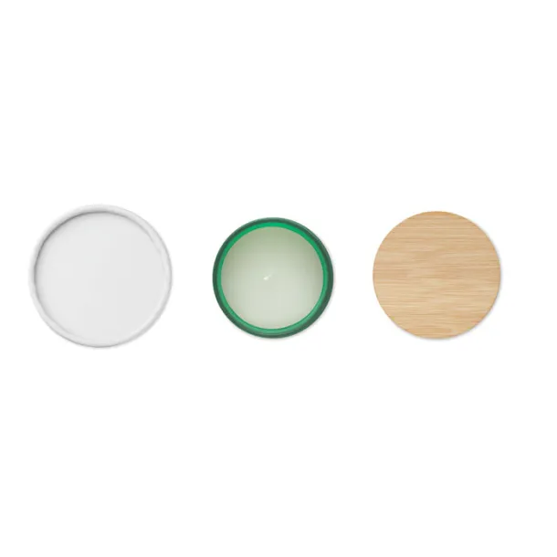 KEOPS SMALL Plant based wax candle 120 gr Green