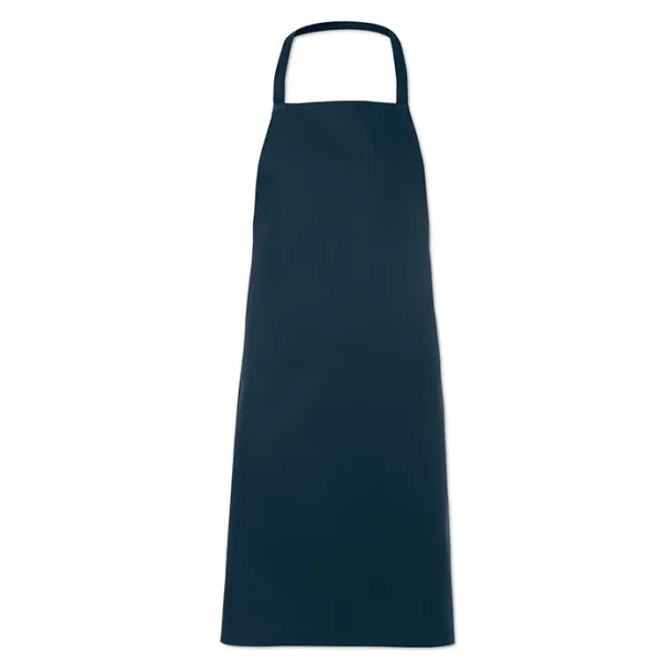 KITAB Kitchen apron in cotton French navy