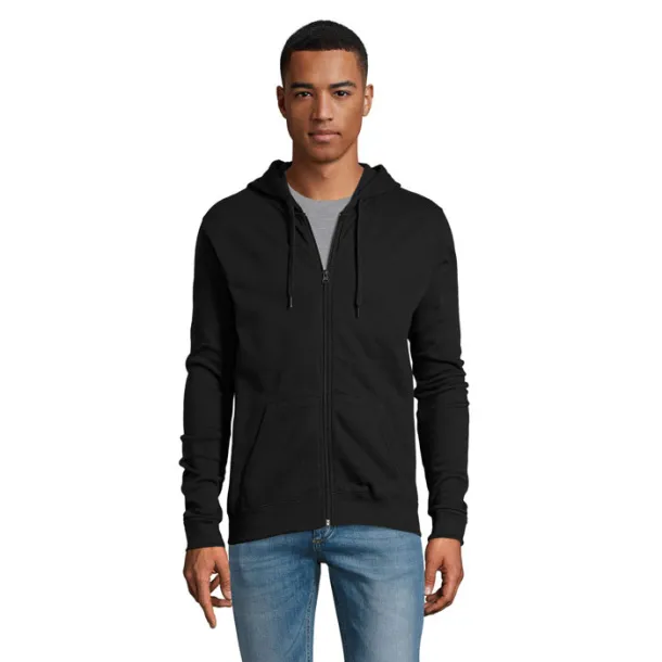 STONE unisex hudica - 260g Crna