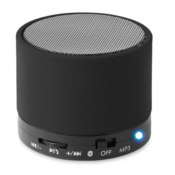 ROUND BASS okrugli Bluetooth zvučnik Crna