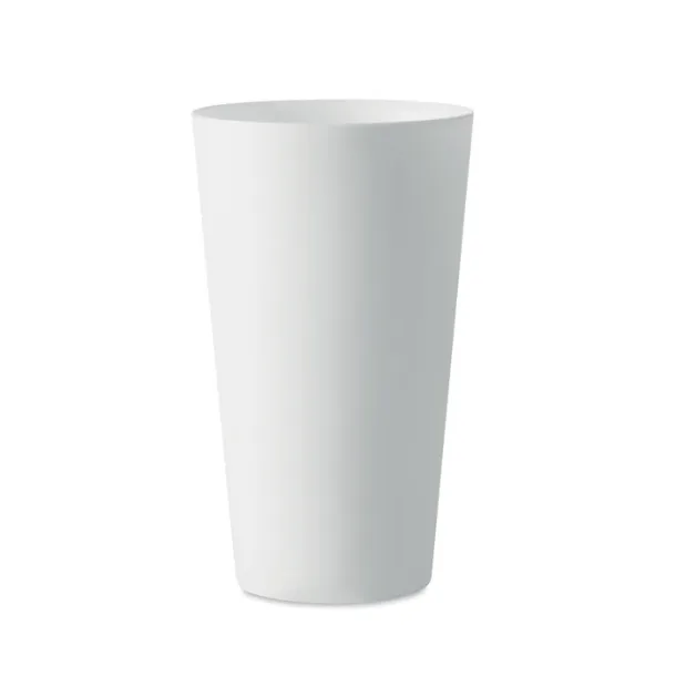 FESTA CUP Frosted PP cup 550 ml White
