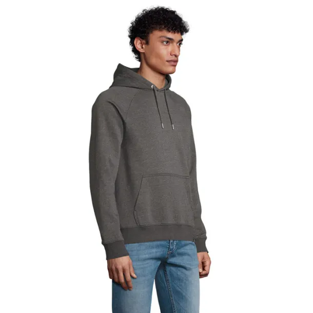 STELLAR Hoodie 280g charcoal melange