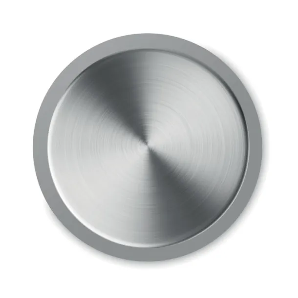 GLACIER RPET boca od RPET-a s poklopcem od nehrđajućeg čelika, 600 ml Transparent Grey