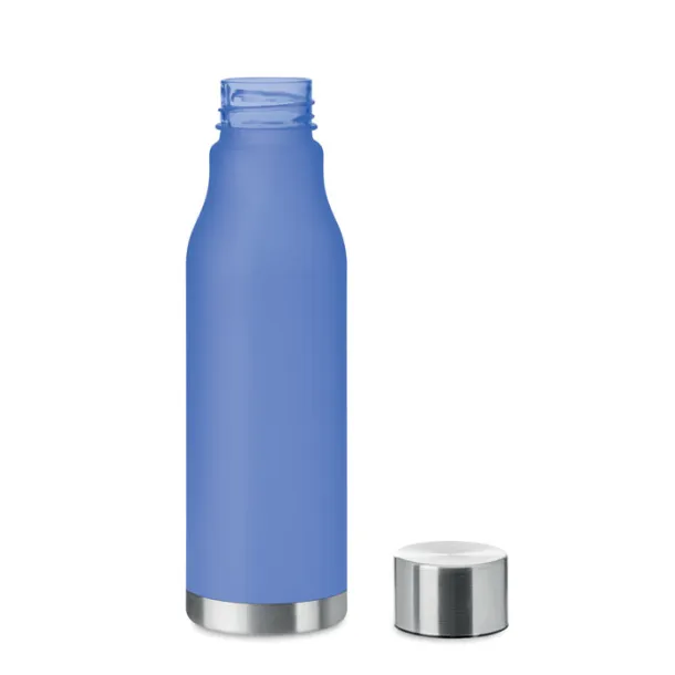 GLACIER RPET RPET bottle with S/S cap 600ml Royal blue