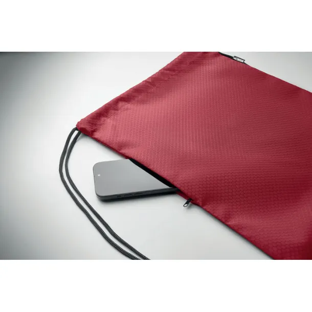 DAYKIT Drawstring bag in 420D RPET Burgundy