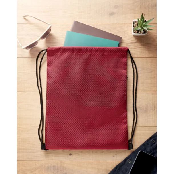 DAYKIT Drawstring bag in 420D RPET Burgundy
