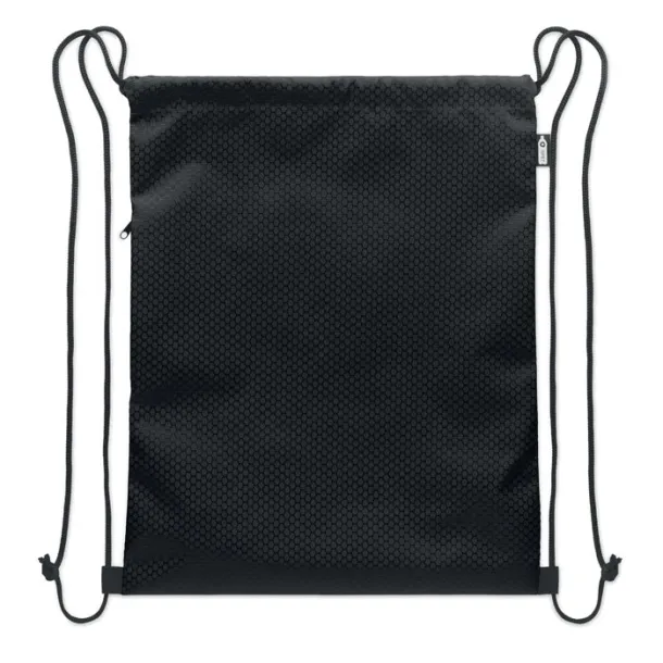DAYKIT Drawstring bag in 420D RPET Black