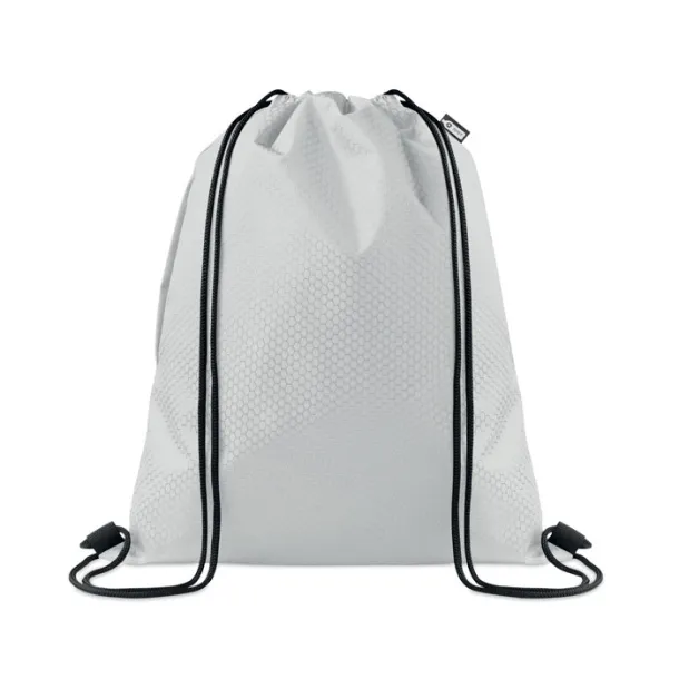 DAYKIT Drawstring bag in 420D RPET White