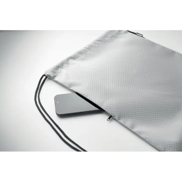 DAYKIT Drawstring bag in 420D RPET White
