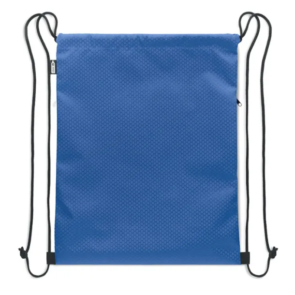 DAYKIT Drawstring bag in 420D RPET Royal blue