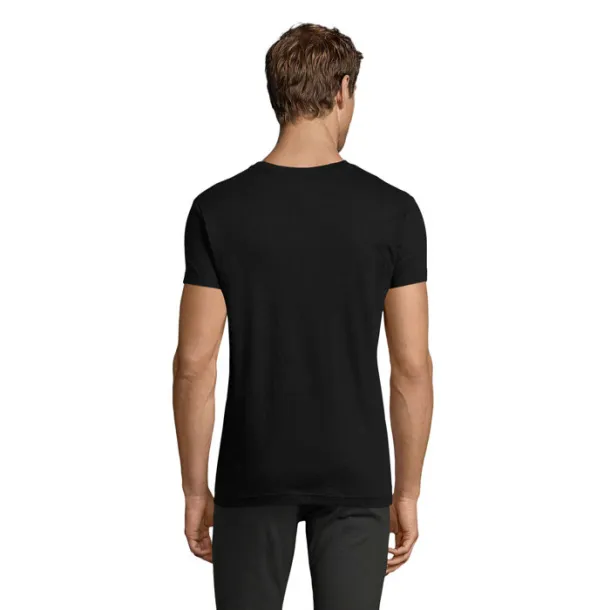 REGENT FIT MEN TSHIRT-150g deep black