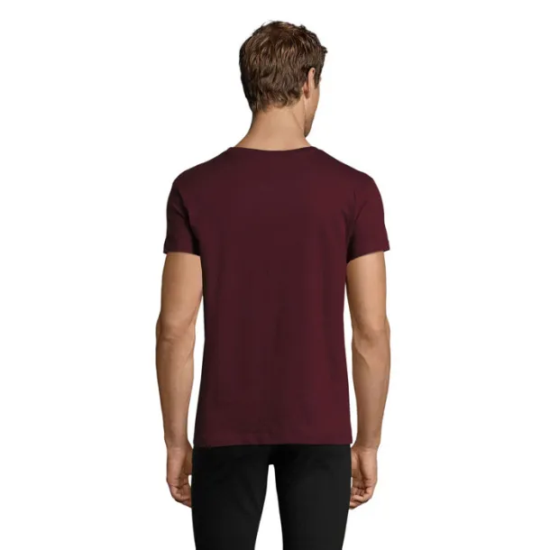 REGENT FIT MEN TSHIRT-150g oxblood