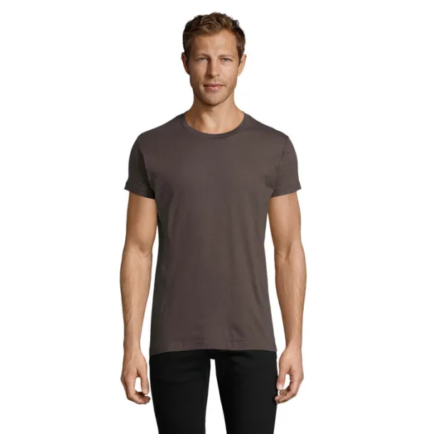 REGENT FIT MEN TSHIRT-150g Dark grey