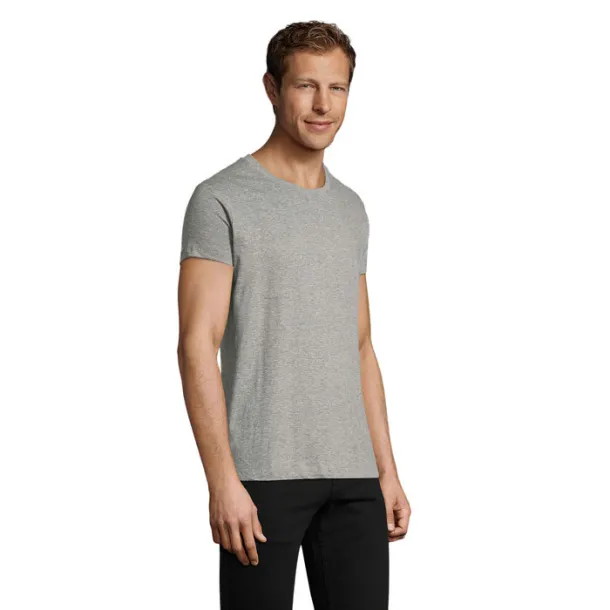 REGENT FIT MEN TSHIRT-150g Grey Melange