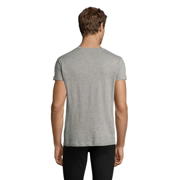 REGENT FIT MEN TSHIRT-150g Grey Melange