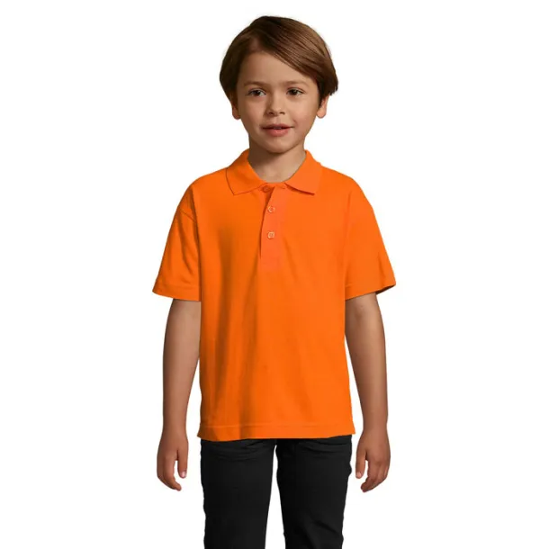 SUMMER II KIDS POLO-170g Orange