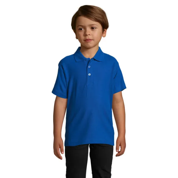 SUMMER II KIDS POLO-170g Royal blue