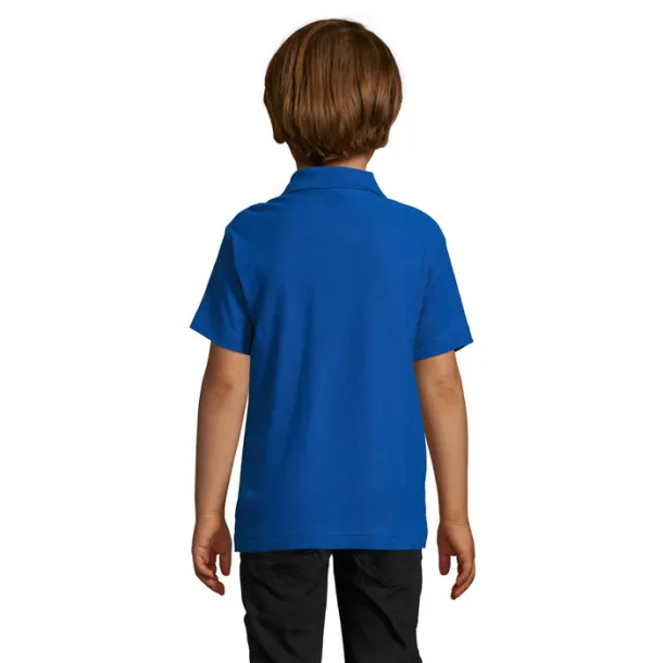 SUMMER II KIDS POLO-170g Royal blue
