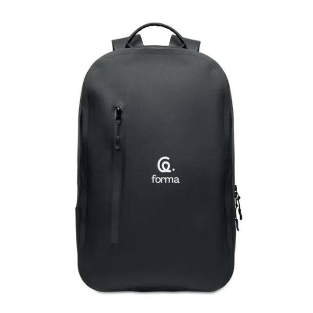 BRENNA 300D RPET ruksak za prijenosno računalo, 16'' Crna