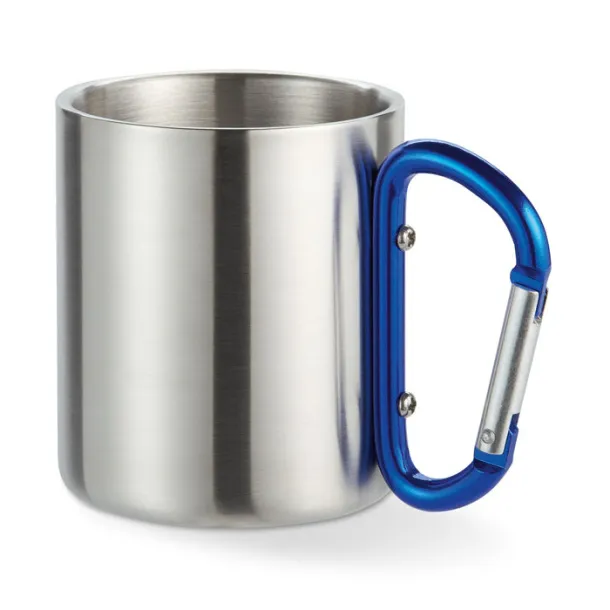TRUMBO Metal mug & carabiner handle Blue