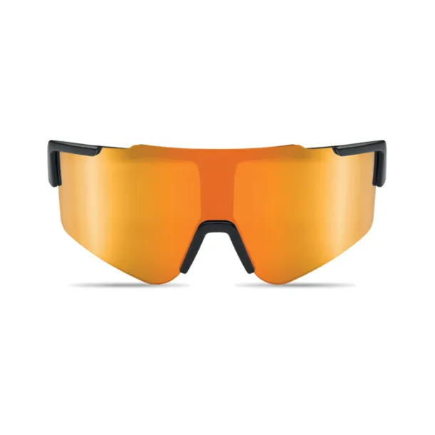 SHINE Mirrored sports sunglasses Orange