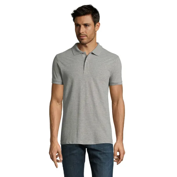 PERFECT MEN Muška Polo majica - 180g Siva