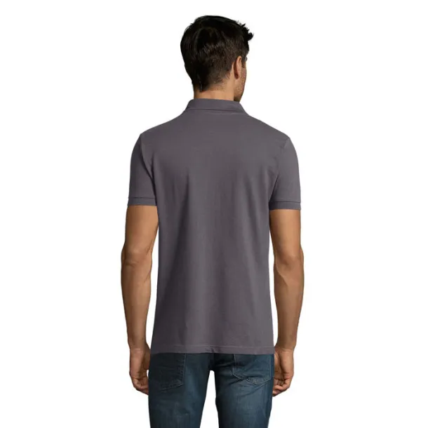 PERFECT MEN POLO-180g Dark grey