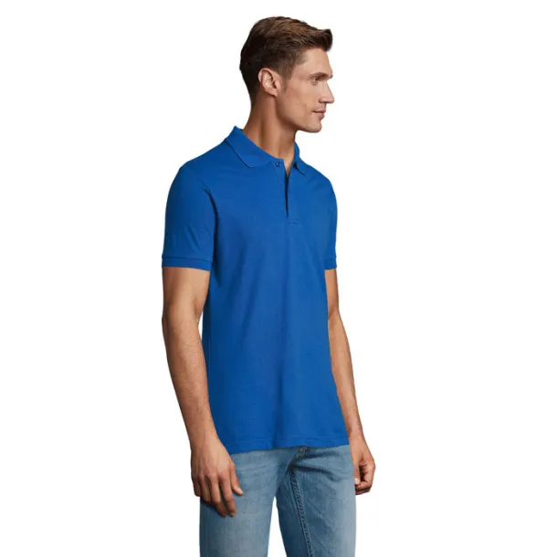 PERFECT MEN POLO-180g Royal blue