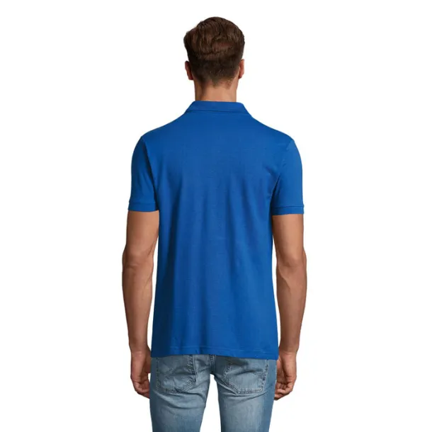 PERFECT MEN POLO-180g Royal blue