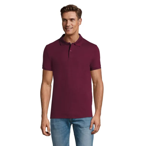 PERFECT MEN POLO-180g Burgundy