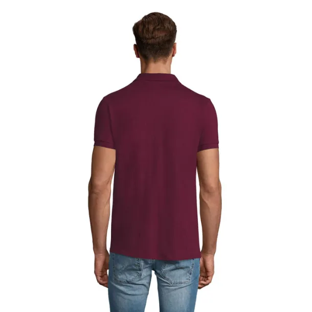 PERFECT MEN POLO-180g Burgundy