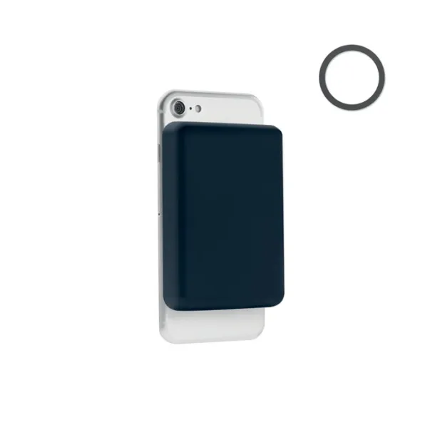 DOUBLETIC Magnetic wireless charger 15W French navy