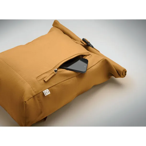 KAMET Roll top backpack 390 gr/m² Oker