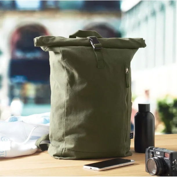 KAMET Roll top ruksak Army Green