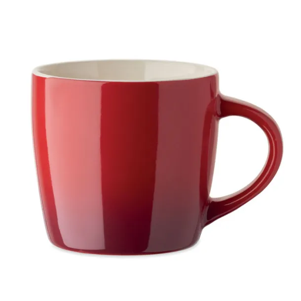 PEZE Ceramic mug 300ml Red