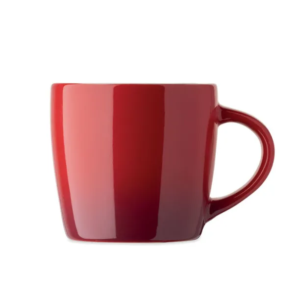 PEZE Ceramic mug 300ml Red
