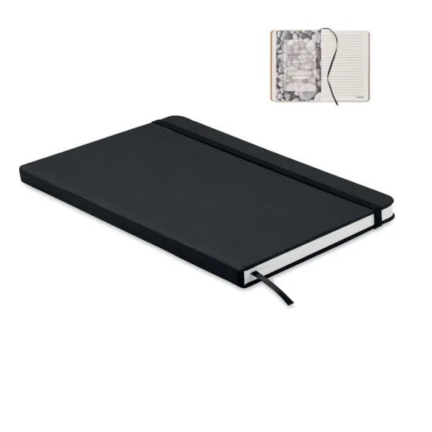 STEIN notes od recikliranog kartona, A5 Crna