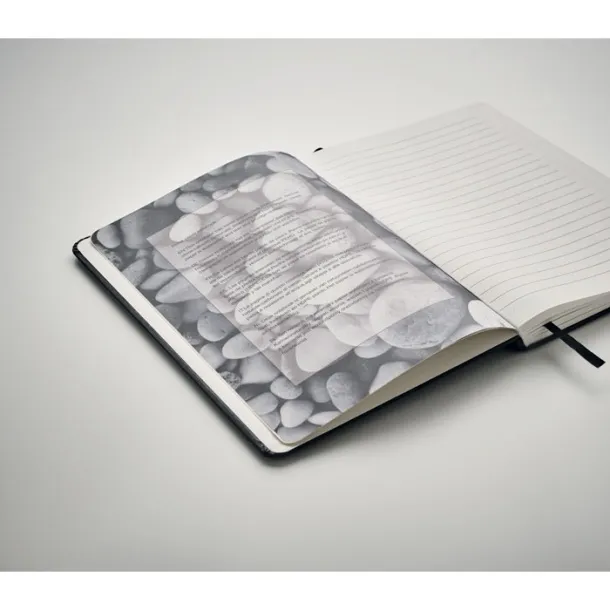 STEIN notes od recikliranog kartona, A5 Crna