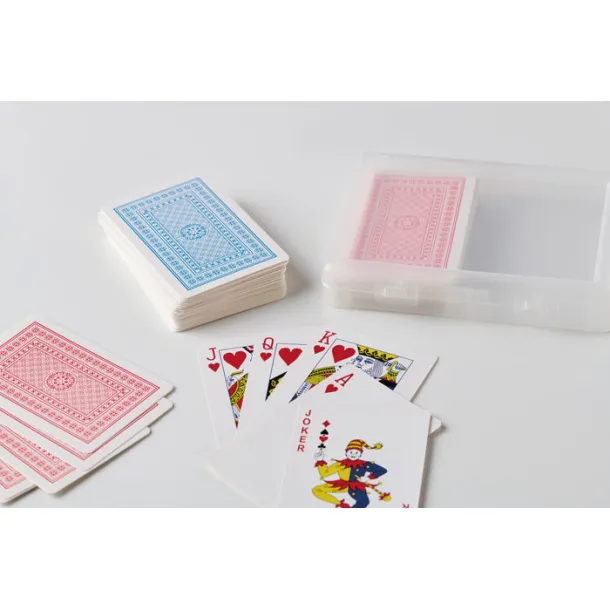 PLAYCARD Set klasičnih igraćih karata Prozirno