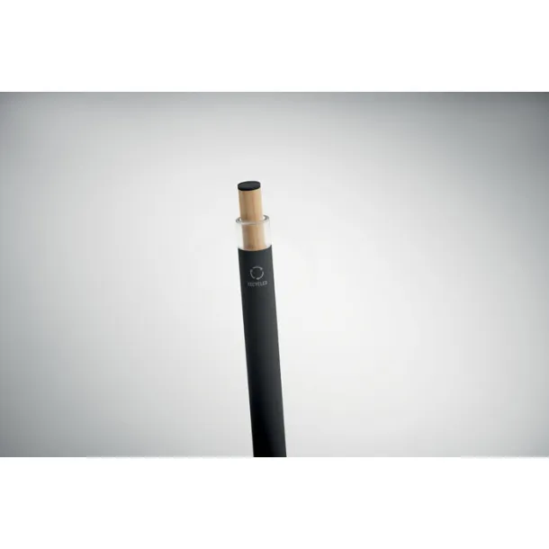 BERGAMO ++ Recycled aluminium pen Black