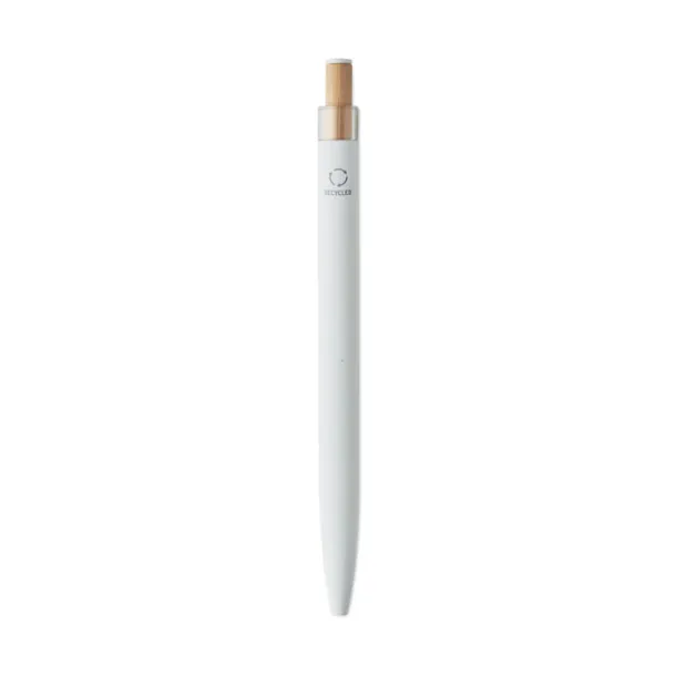 BERGAMO ++ Recycled aluminium pen White