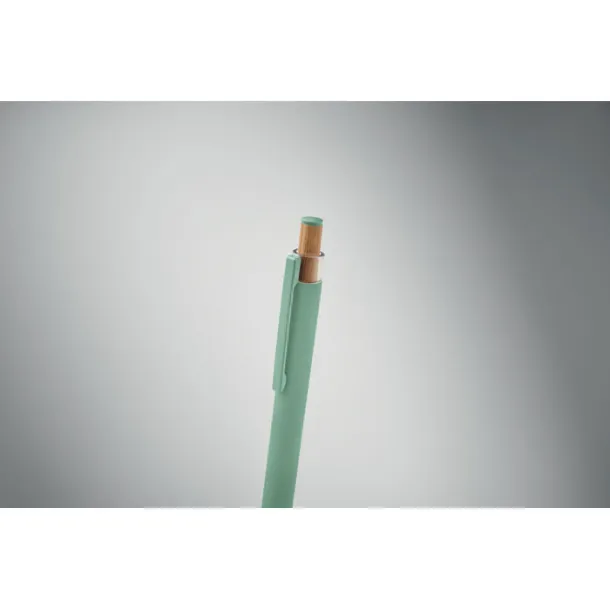 BERGAMO ++ kemijska olovka od recikliranog aluminija Mint Green