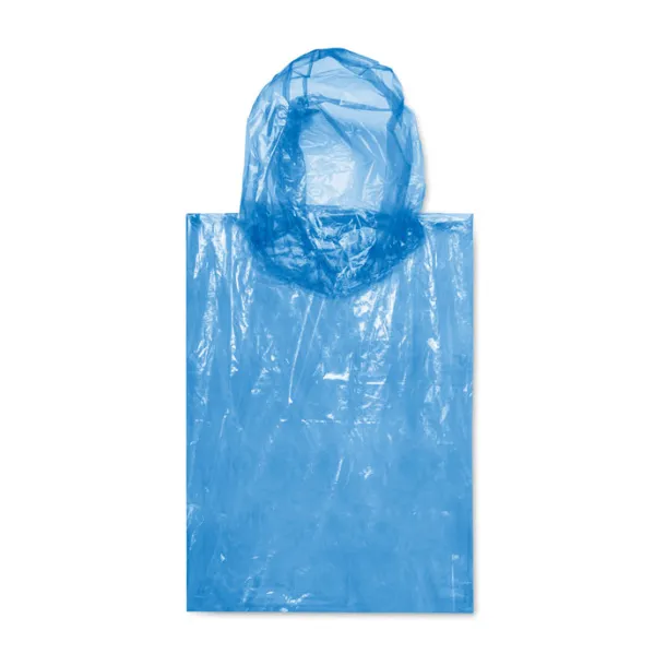 SPRINKLE Foldable raincoat in polybag Blue