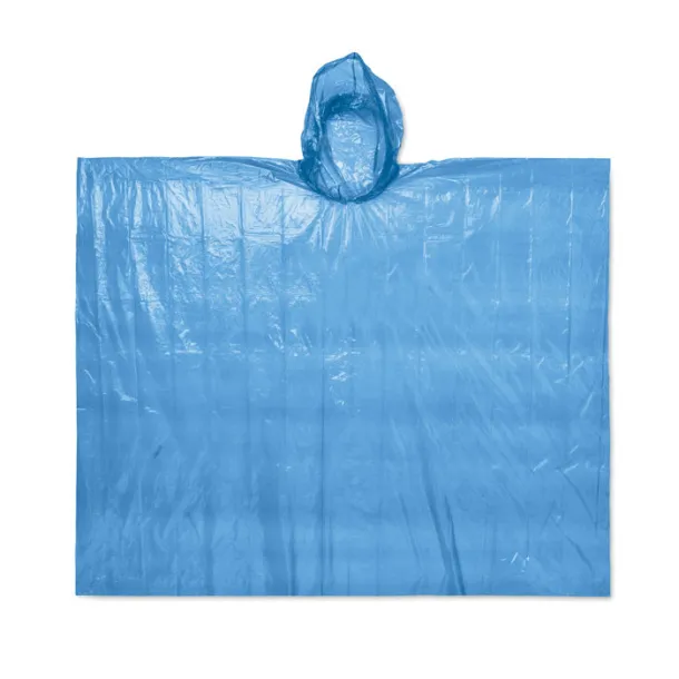 SPRINKLE Foldable raincoat in polybag Blue