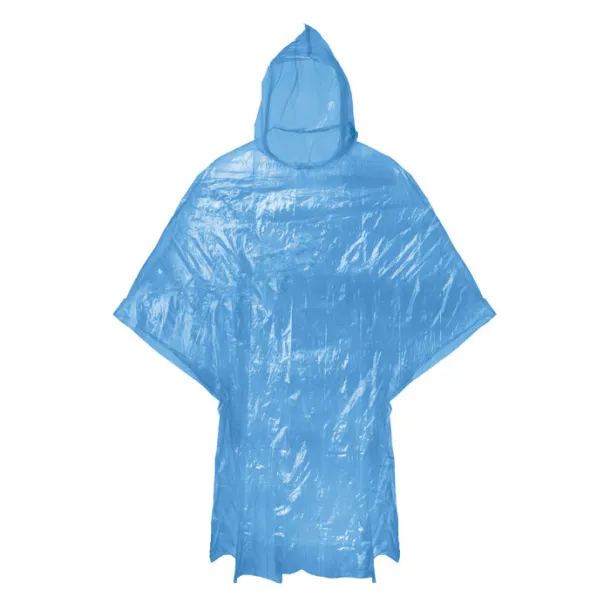 SPRINKLE Foldable raincoat in polybag Blue