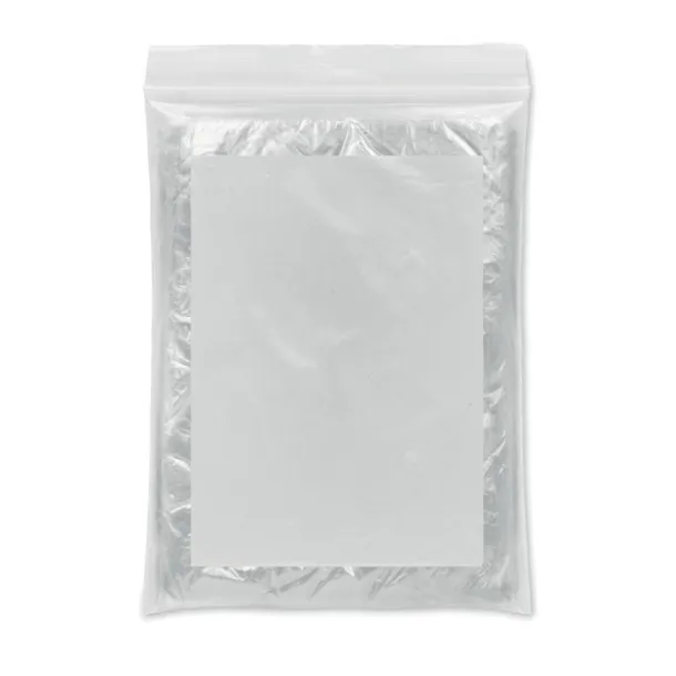 SPRINKLE Foldable raincoat in polybag Transparent