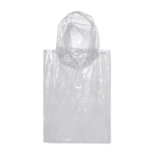 SPRINKLE Foldable raincoat in polybag Transparent