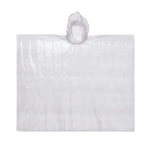 SPRINKLE Foldable raincoat in polybag Transparent