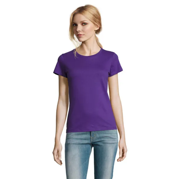 IMPERIAL WOMEN TSHIRT-190g Dark purple
